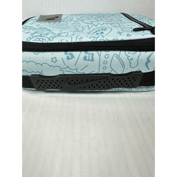 Nike Swoosh Hard Shell Lunch Box 4L Glacier Blue Insulated School Bag 9A2929-G25 - Picture 7 of 7